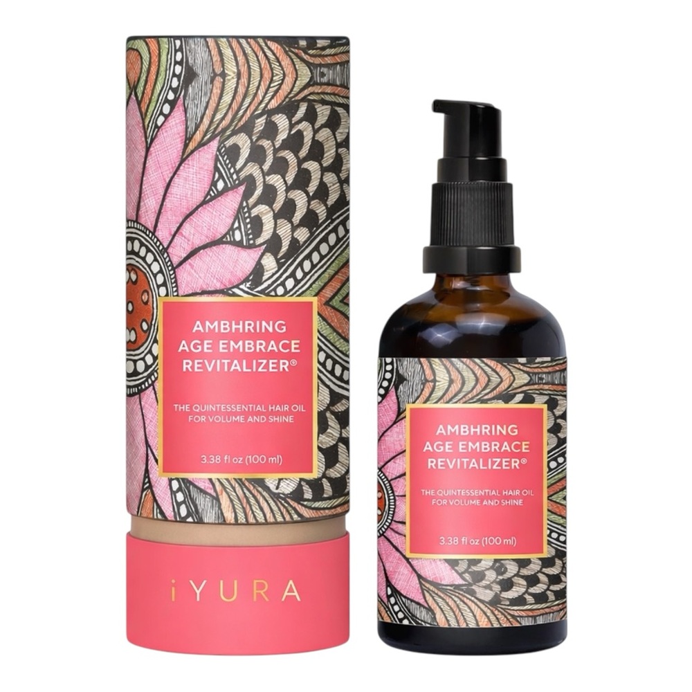 IYURA AMBHRING AGE EMBRACE REVITALIZER AND HAIR OIL 100ML - BRAND NEW